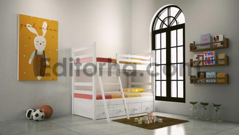 موکاپ اتاق کودک2