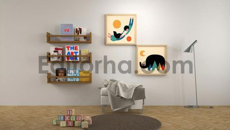 موکاپ اتاق کودک4