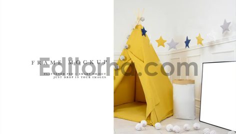 موکاپ اتاق کودک5