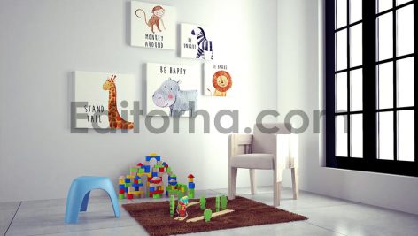 موکاپ اتاق کودک7