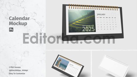 موکاپ تقویم رومیزی1