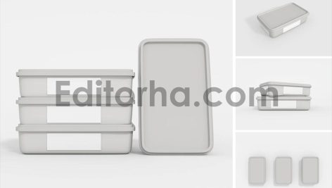 موکاپ جعبه غذا