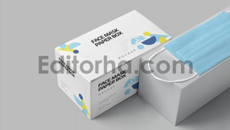 موکاپ جعبه ماسک صورت2