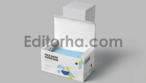 موکاپ جعبه ماسک صورت4