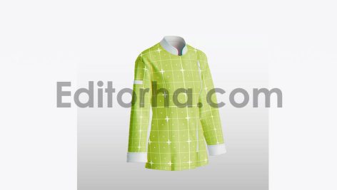 موکاپ لباس سرآشپز زنانه4