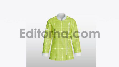 موکاپ لباس سرآشپز زنانه9