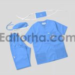 موکاپ لباس پزشکی3