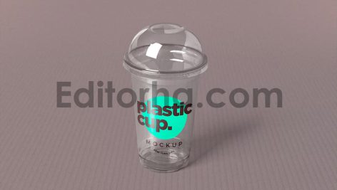 موکاپ لیوان پلاستیکی3
