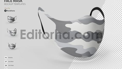 موکاپ ماسک صورت