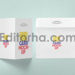 موکاپ کارت دعوت و تبریک5