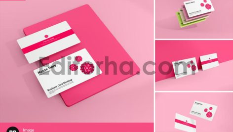 موکاپ کارت ویزیت تجاری 1