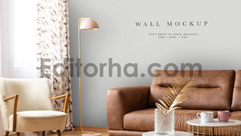 موکاپ کاغذ دیواری