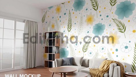 موکاپ کاغذ دیواری1