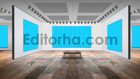 موکاپ گالری موزه1