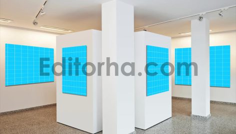 موکاپ گالری هنری 1
