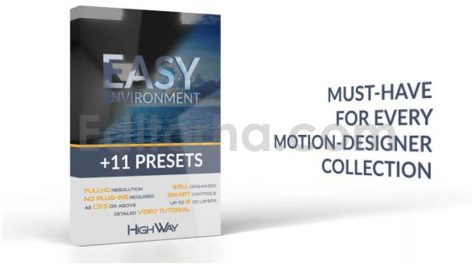 دانلود پکیج پریست انیمیشن حرکتی Easy Environment + 11 Presets