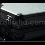 فوتیج چمدان فلزی پر از دلار