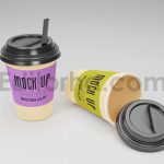 دانلود موکاپ لیوان کاغذی Paper Cup Mockups