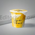 موکاپ فنجان ماست