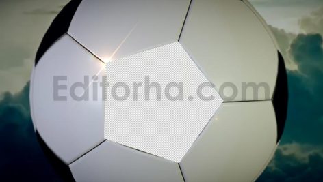 فوتیج موشن گرافیک آلفا ترانزیشن فوتبال