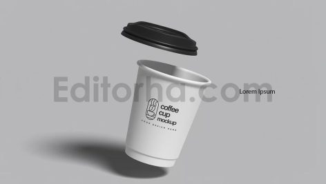 موکاپ فنجان قهوه