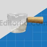 موکاپ ظرف شیشه ای اسپرسو