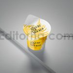 موکاپ فنجان ماست