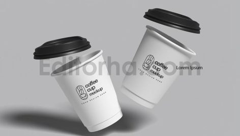 موکاپ فنجان قهوه