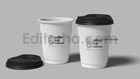 موکاپ فنجان قهوه
