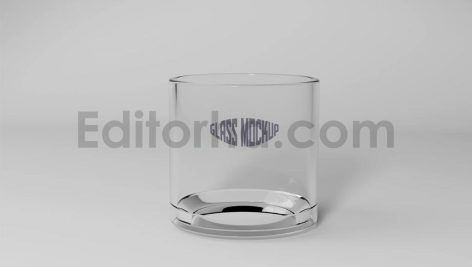 موکاپ لیوان شیشه ای