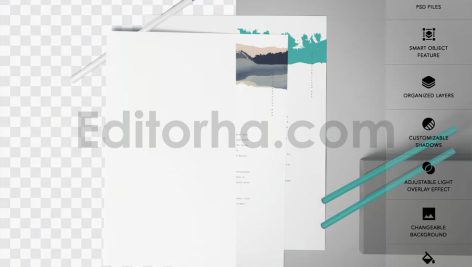 موکاپ سربرگ