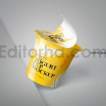 موکاپ فنجان ماست