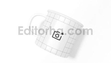 موکاپ ماگ لعابی