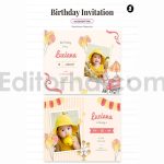 دانلود فایل لایه باز کارت دعوت تولد تم پارک تفریحی birthday invitation card