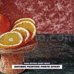 دانلود افکت عکس نقاشی وینتیج و قدیمی Antique Painting Photo Effect
