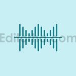 دانلود مجموعه ۱۵تایی آیکون امواج صوتی ۱۵ Audio waveform icons