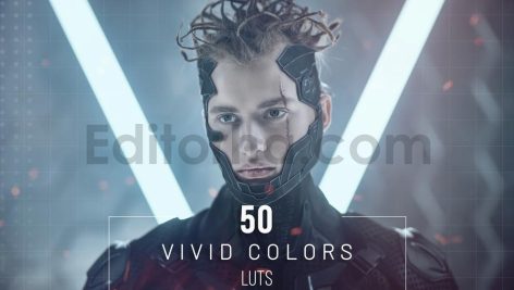 دانلود 50 پریست اصلاح رنگ درخشان 50 bright color LUT Collection