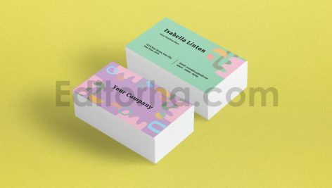 دانلود طرح لایه باز کارت ویزیت Business Card
