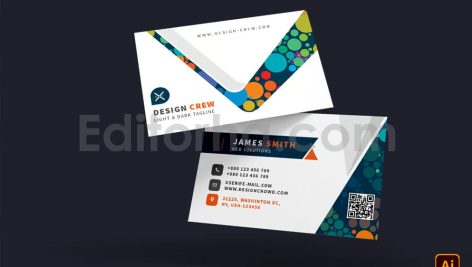 دانلود طرح لایه باز کارت ویزیت Business Card