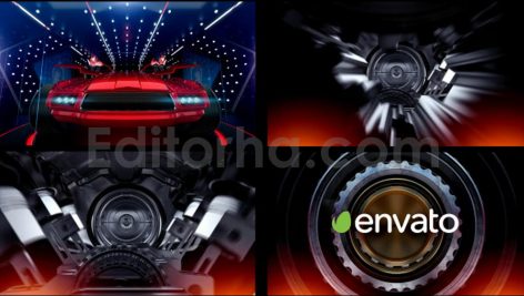 دانلود پروژه آماده افترافکت: لوگوموشن ماشین Car Logo