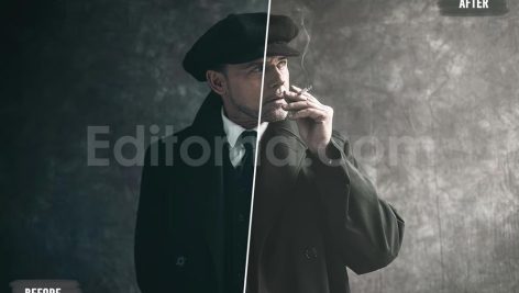دانلود 50 پریست اصلاح رنگ کلاسیک 50 classic noir lut and presets collection