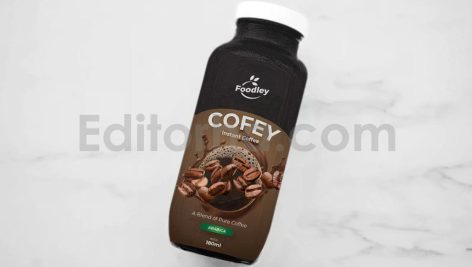 طراحی لیبل قهوه2