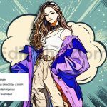 دانلود افکت عکس پرتره کمیک Comic portrait photo effect