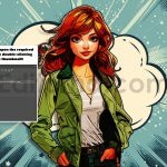دانلود افکت عکس پرتره کمیک Comic portrait photo effect