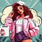 دانلود افکت عکس پرتره کمیک Comic portrait photo effect