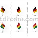 دانلود فایل لایه باز فتوشاپ پرچم کشورها در زوایای مختلف Country Flags