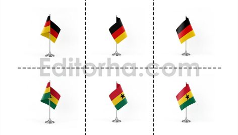 دانلود فایل لایه باز فتوشاپ پرچم کشورها در زوایای مختلف Country Flags