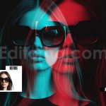 دانلود افکت عکس دابل اکسپوژر و دو رنگی Duotone Double Exposure Photo Effect