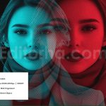 دانلود افکت عکس دابل اکسپوژر و دو رنگی Duotone Double Exposure Photo Effect