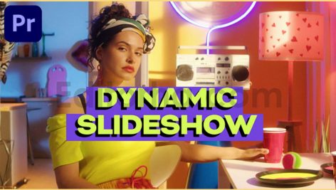 دانلود پروژه آماده پریمیر: اسلایدشو Dynamic Slideshow